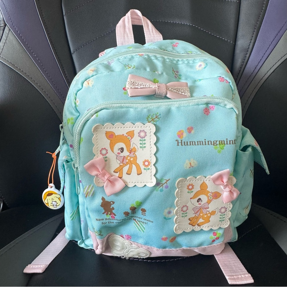Vintage Sanrio Japan Hummingmint Mini backpack SUPER HTF